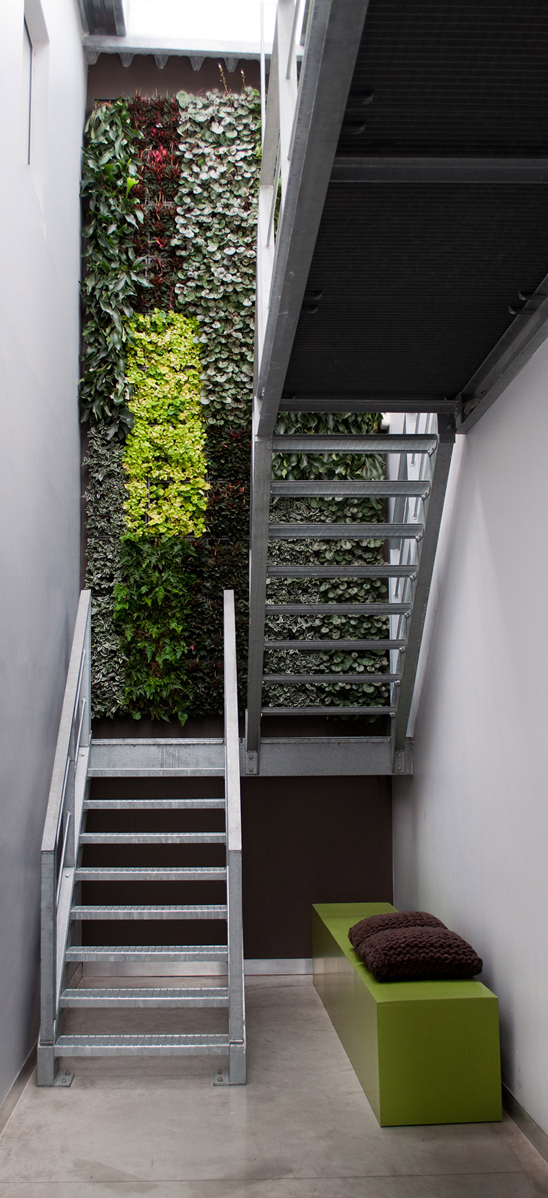 Wandbegrünung Design Idee sehr gut getestet Vertikaler Garten indoor outdoor